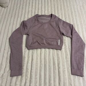 Gymshark Purple Crop Top